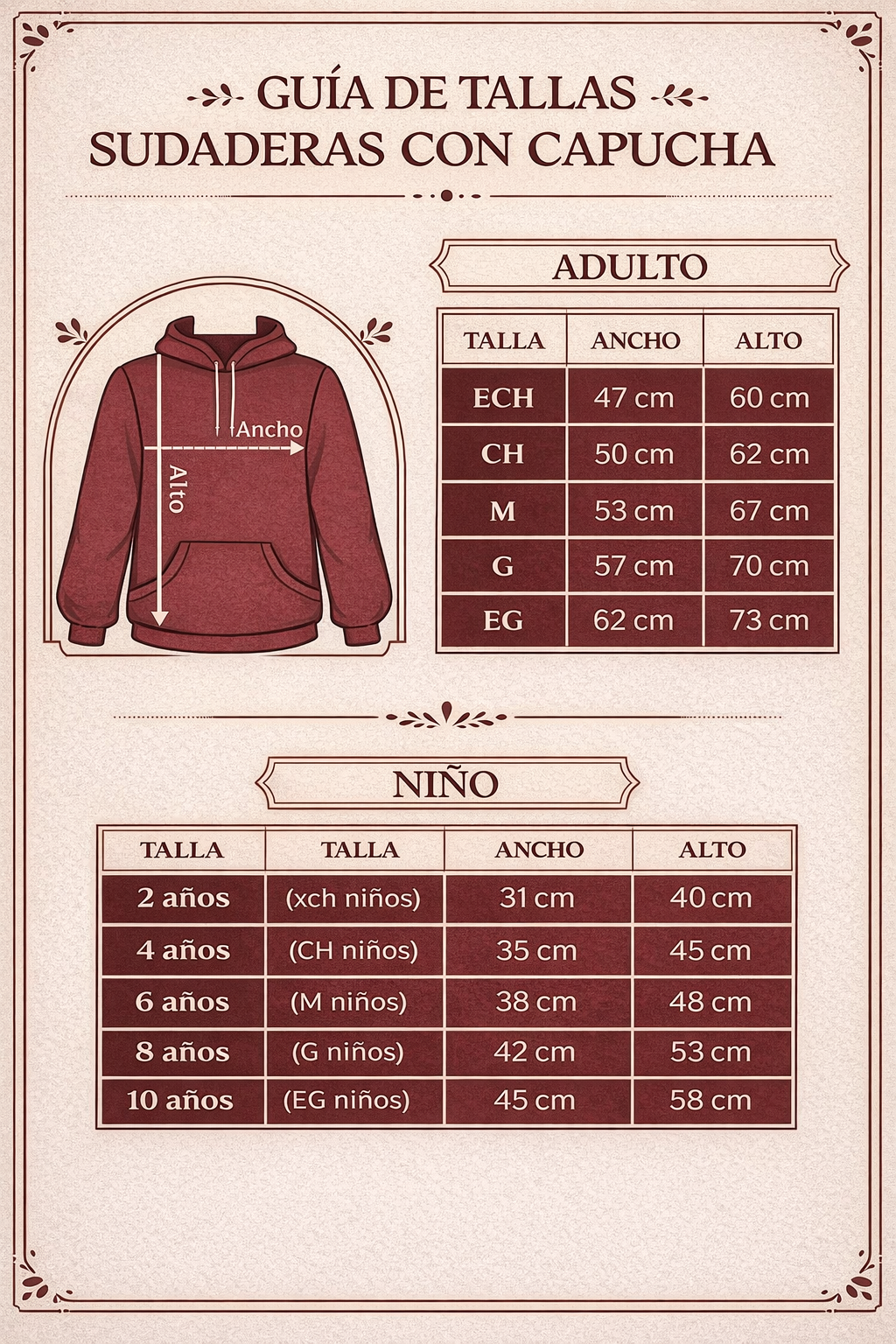 Sudadera para educadora personalizada