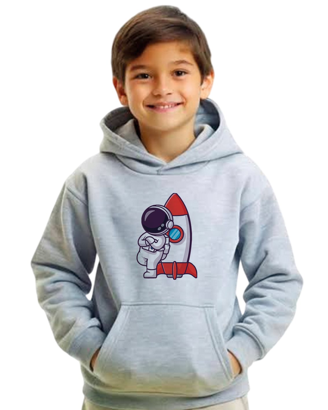 Sudadera Niño Personalizada con Personaje Favorito | Con Capucha y Cuello Redondo