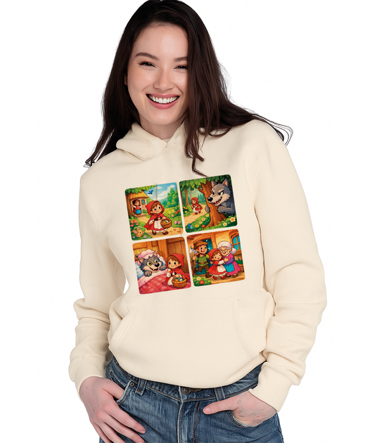 Hoodie Mujer Personalizada con Personaje Favorito | Sudadera con Capucha para Mujer